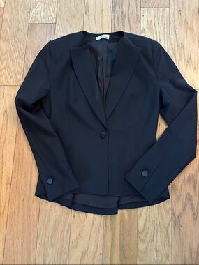 Classic D Uniforms Wool Black Blazer Jacket (Dior employee brand)